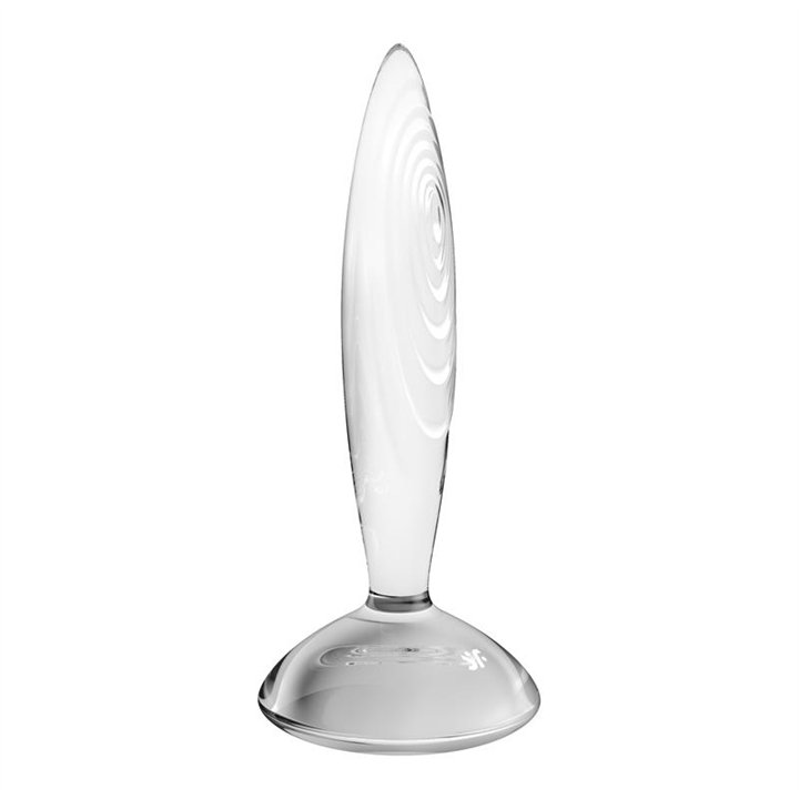 Butt Plug Sparkling Crystal Hot and Cold Clear - 4061504045672 - Teknashop Ltd