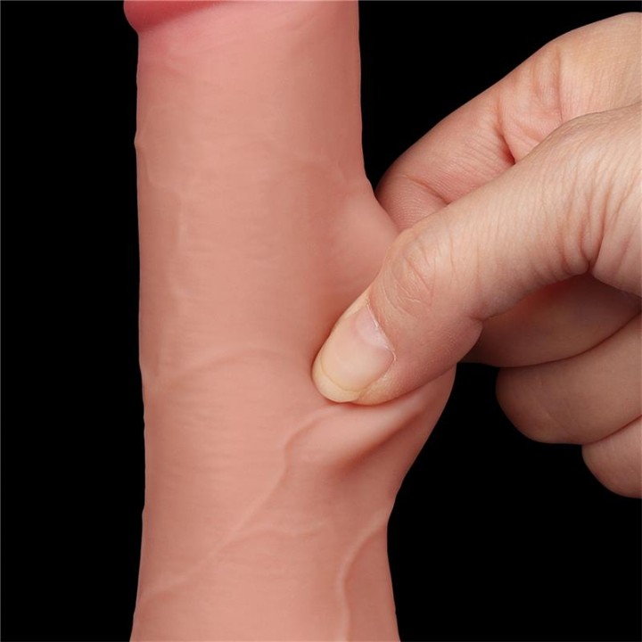 Sliding Skin Dual Layer Dildo 7.5 - LO-LV317203 - Teknashop Ltd