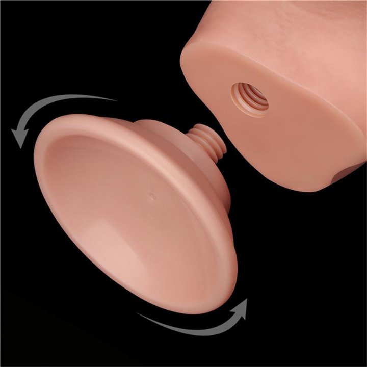 Sliding Skin Dual Layer Dildo 7.5 - LO-LV317203 - Teknashop Ltd