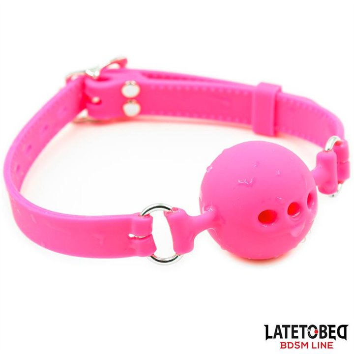 Silicone Breathable Ball Gag S - 4 cm - 8436615000906 - Teknashop Ltd