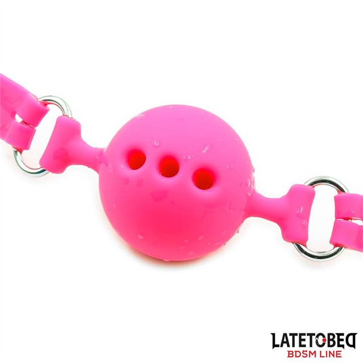 Silicone Breathable Ball Gag S - 4 cm - 8436615000906 - Teknashop Ltd