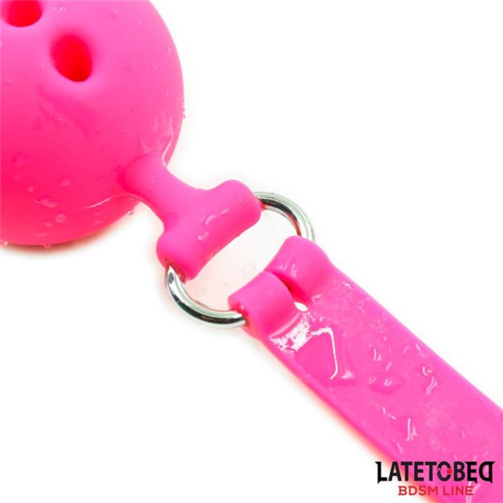 Silicone Breathable Ball Gag S - 4 cm - 8436615000906 - Teknashop Ltd