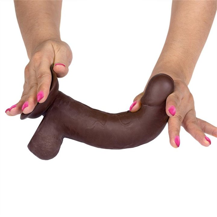 Slidy Realistic Dildo Dual Layer Retractable and Adjustable 8 - LT-944 - Teknashop Ltd