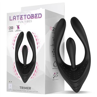 Trimer 3 Motors Flexible Stimulator USB Silicone - LT-686 - Teknashop Ltd