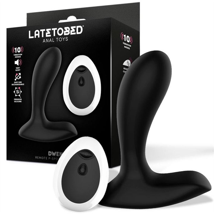 Dwen P-Spot Vibrator USB with Remote Control - LT-975 - Teknashop Ltd