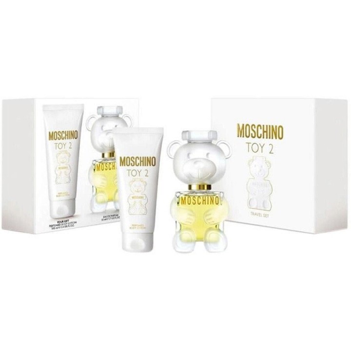 Set Moschino: Toy 2, Eau De Parfum, For Women, 50 ml + Toy 2, Hydrating, Body Lotion, 50 ml - Teknashop Ltd