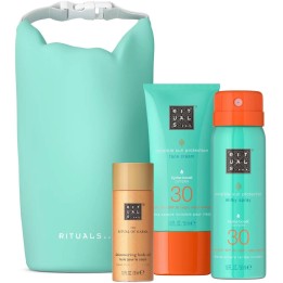 Set Rituals: The Ritual Of Karma, Shimmer, Body Oil, 30 ml + The Ritual Of Karma, Sun Protection, Cream, For Face, SPF 30, 50 ml