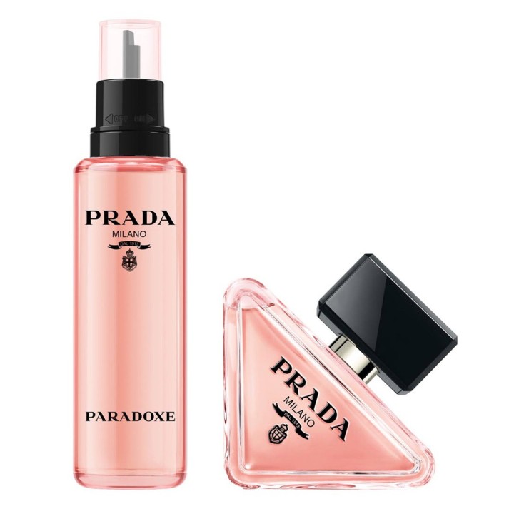 Set Prada: Paradoxe, Eau De Parfum, For Women, Refillable, 50 ml + Paradoxe, Eau De Parfum, For Women, Refill, 100 ml - Teknasho