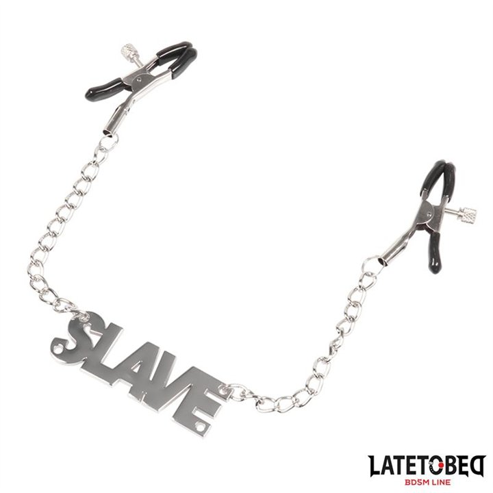 Nipple Clamps with Slave - 8436615009787 - Teknashop Ltd