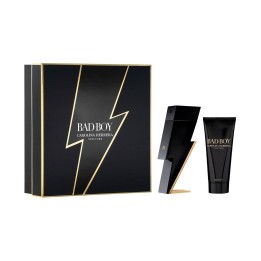 Set Carolina Herrera: Bad Boy, Eau De Toilette, For Men, 100 ml + Bad Boy, Shower Gel, For All Skin Types, 100 ml - Teknashop Lt