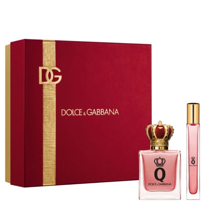 Set Dolce & Gabbana: Q Intense, Eau De Parfum, For Women, 50 ml + Q Intense, Eau De Parfum, For Women, 10 ml - Teknashop Ltd