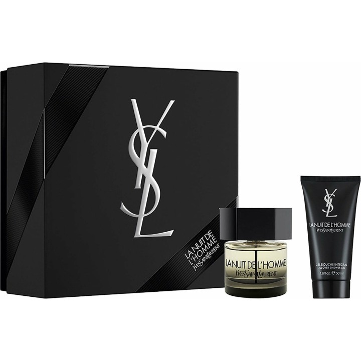 Set Yves Saint Laurent: La Nuit De L'Homme, Eau De Toilette, For Men, 100 ml + La Nuit De L'Homme, Shower Gel, 50 ml - Teknashop