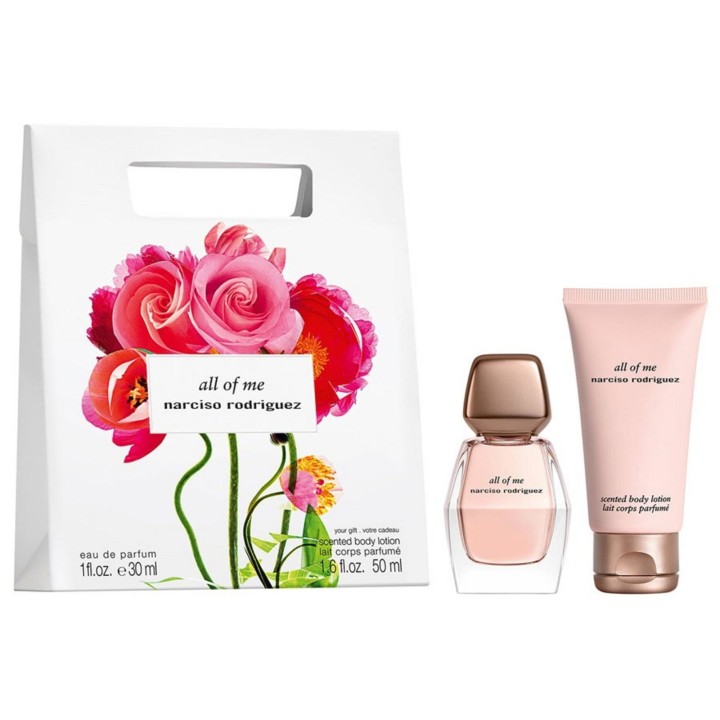 Set Narciso Rodriguez: All Of Me, Eau De Parfum, For Women, 30 ml + All Of Me, Hydrating, Body Lotion, 50 ml - Teknashop Ltd