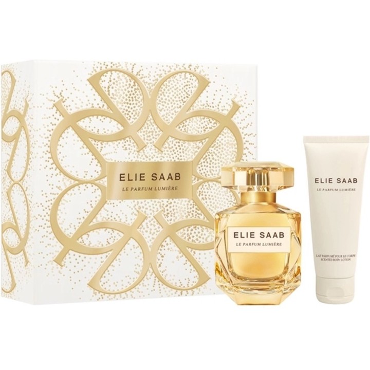 Set Elie Saab: Le Parfum Lumiere, Eau De Parfum, For Women, 50 ml + Le Parfum Lumiere, Body Lotion, 75 ml - Teknashop Ltd