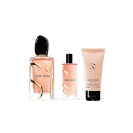Set Giorgio Armani: Si Intense, Moisturizing, Body Lotion, 50 ml + Si Intense, Eau De Parfum, For Women, 15 ml + Si Intense, Eau