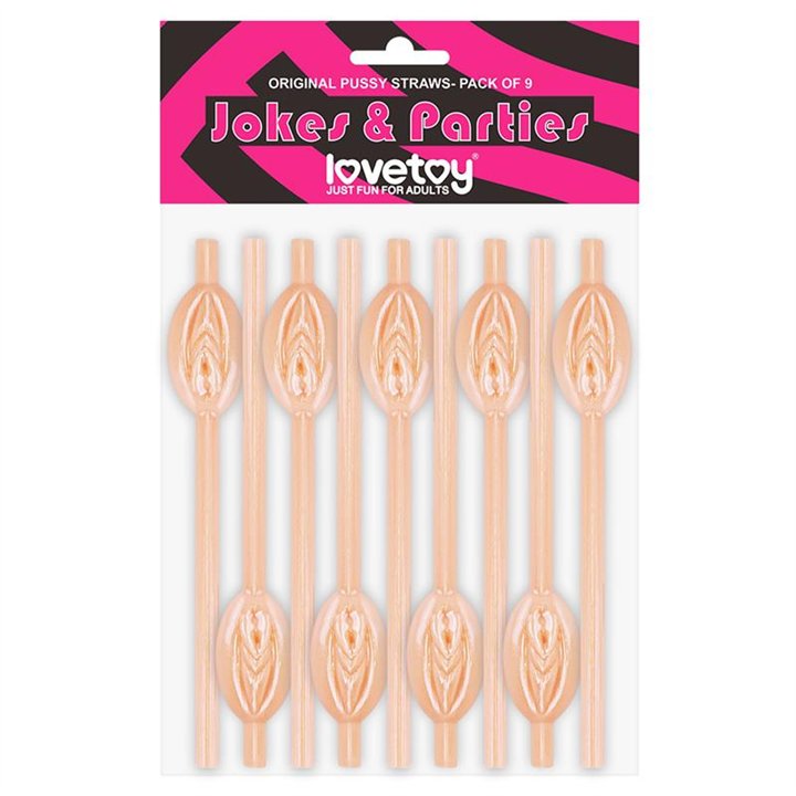 Pussy Straws Pack of 9 - LO-LV765002A - Teknashop Ltd