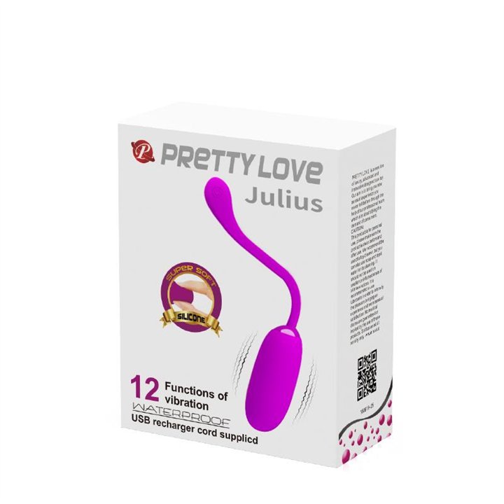 Vibrating Egg Julius USB Silicone - BI-014653 - Teknashop Ltd