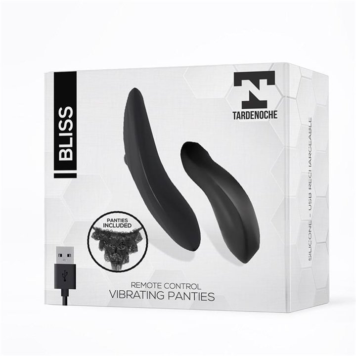 Bliss Vibrating Panties USB Remote Control USB Silicone - T-103 - Teknashop Ltd