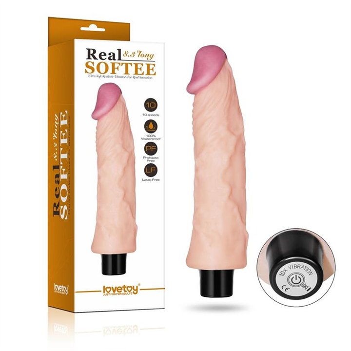 Vibe Real Softee 8 Flesh - LO-LV0913 - Teknashop Ltd