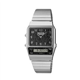 CASIO VINTAGE Mod. EDGY COLLECTION - STRANGER THINGS Ltd. Edt. NetFlix Collab - WW.AQ-800EST-1AER - Teknashop Ltd