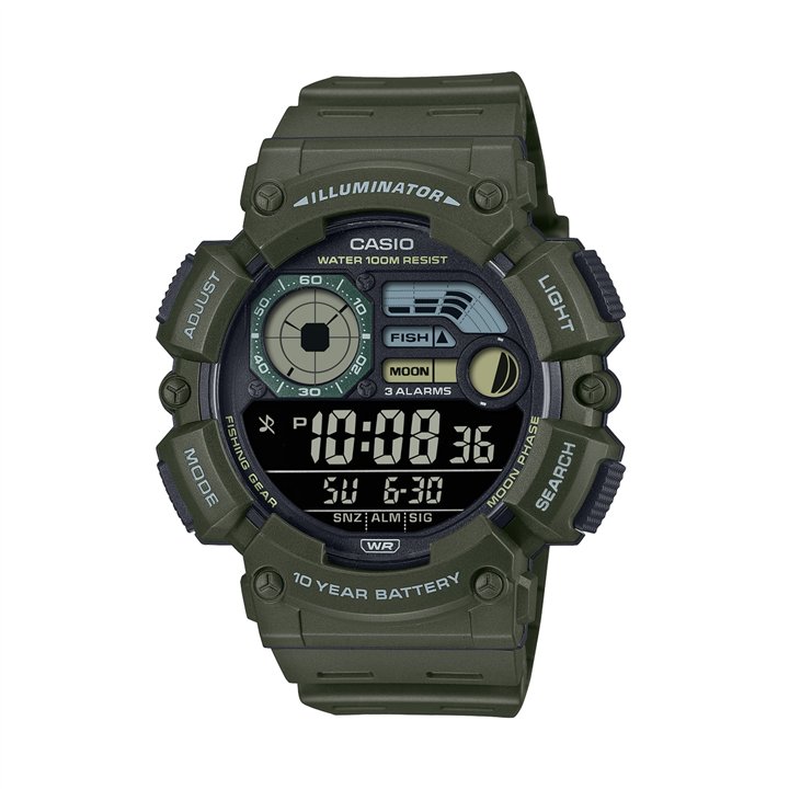 CASIO COLLECTION & VINTAGE WATCHES Mod. WS-1500H-3BVEF - WW.WS-1500H-3BVEF - Teknashop Ltd