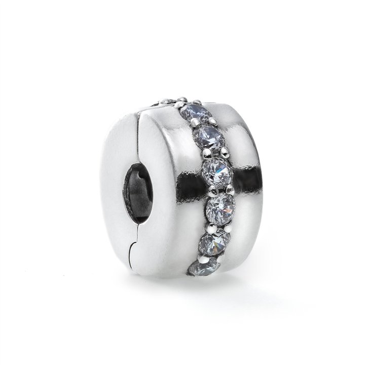 PANDORA CHARMS Mod. SHINING PATH CLIP - WW.791972CZ - Teknashop Ltd