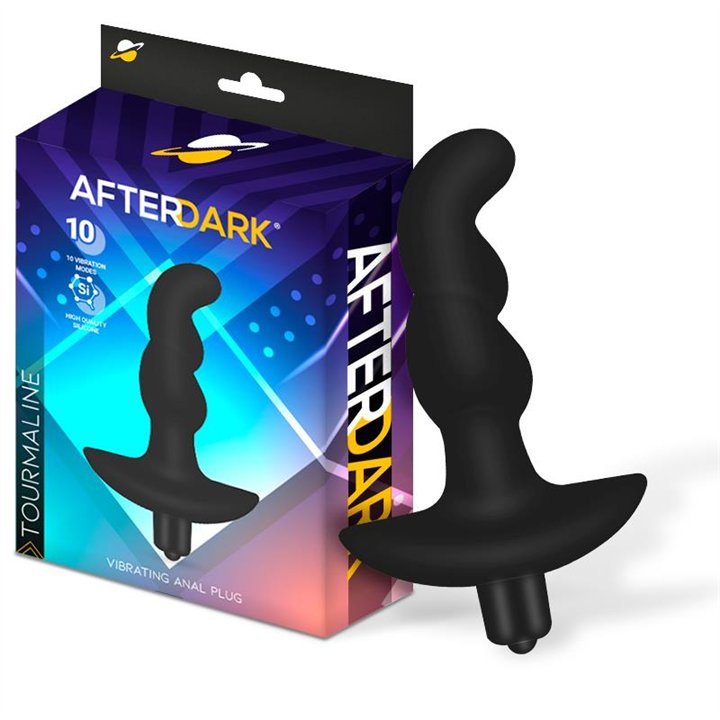 Tourmaline Vibrating Anal Plug - AD-513 - Teknashop Ltd