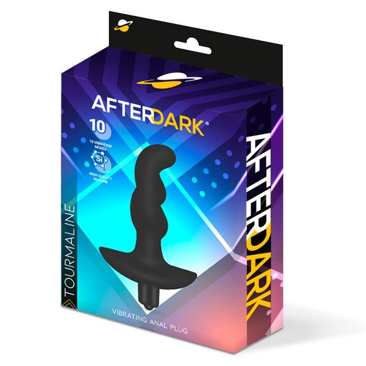 Tourmaline Vibrating Anal Plug - AD-513 - Teknashop Ltd