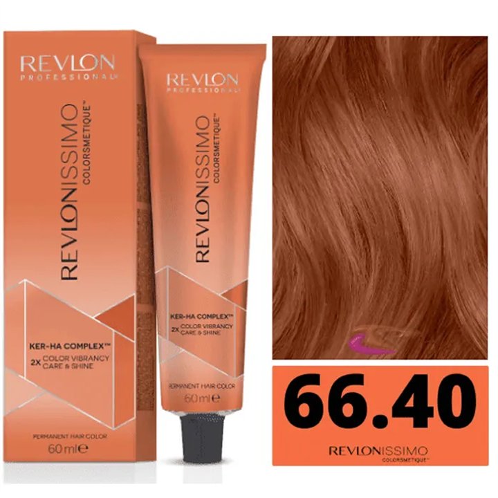 Revlon Revlonissimo Colorsmetique 66,60 Dark Blonde Intense Coopper 60ml - unisex - Teknashop Ltd