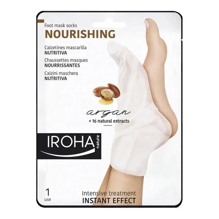 Iroha Nature Argan y Macadamia Nourishing Socks 1 U - unisex - Teknashop Ltd