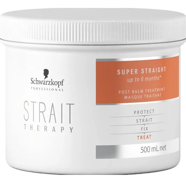 Schwarzkopf Strait Therapy Post Treatment Balm 500ml - unisex - Teknashop Ltd