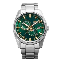Orient Stretto Sun and Moon Automatic RA-AK0314E30B Men's Watch - RA-AK0314E30B - Teknashop Ltd