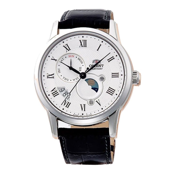 Orient Sun and Moon Automatic RA-AK0008S30B Men's Watch - RA-AK0008S30B - Teknashop Ltd