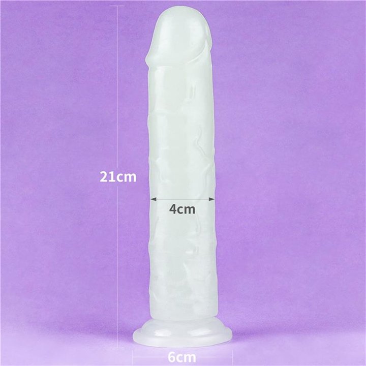 Dildo Lumino 8 Blue Light - LO-LV319021 - Teknashop Ltd