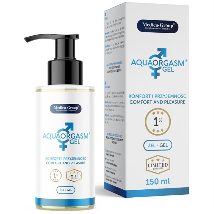 MEDICA GROUP - AQUA ORGASM INTIMATE GEL 150 ML - D-244352 - Teknashop Ltd