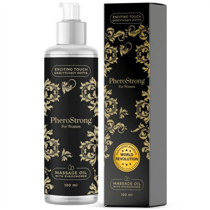 PHEROSTRONG - MASSAGE OIL FOR WOMEN 100 ML - D-240075 - Teknashop Ltd