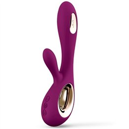 LELO - SORAYA WAVE VIBRATOR RABBIT PURPLE - D-223491 - Teknashop Ltd