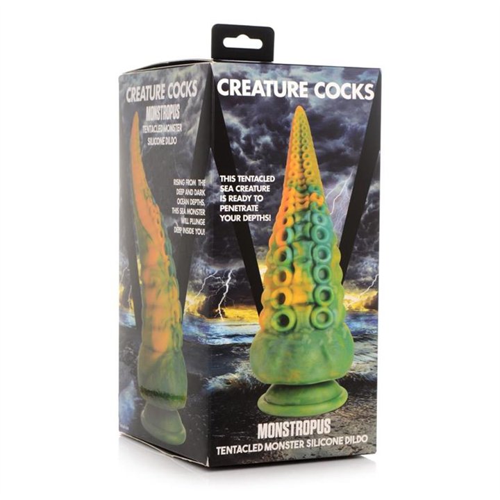 Monstropus Tentacled Monster Dildo 8,5 - 848518046697 - Teknashop Ltd