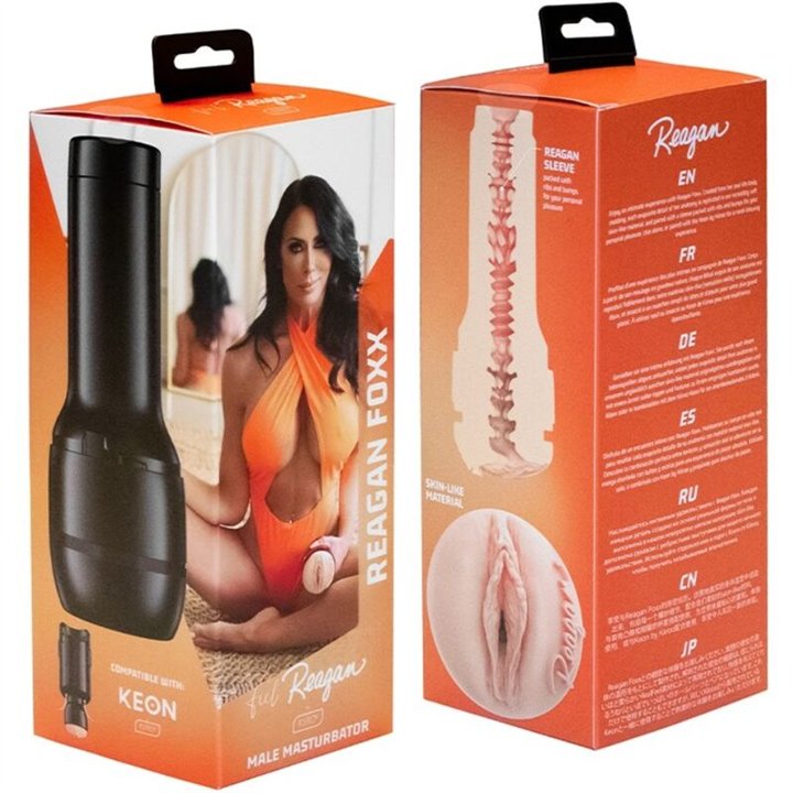 KIIROO - FEEL REAGAN FOXX STROKER KIIROO STARS COLLECTION - D-241737 - Teknashop Ltd