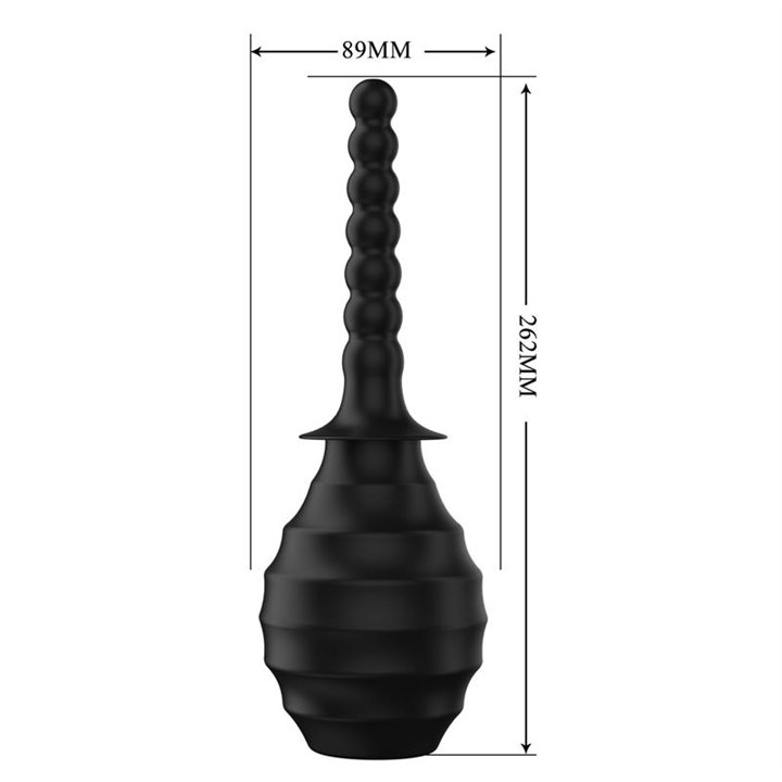 Anal Douche BLKM7 330 ml - QX-006-MR - Teknashop Ltd