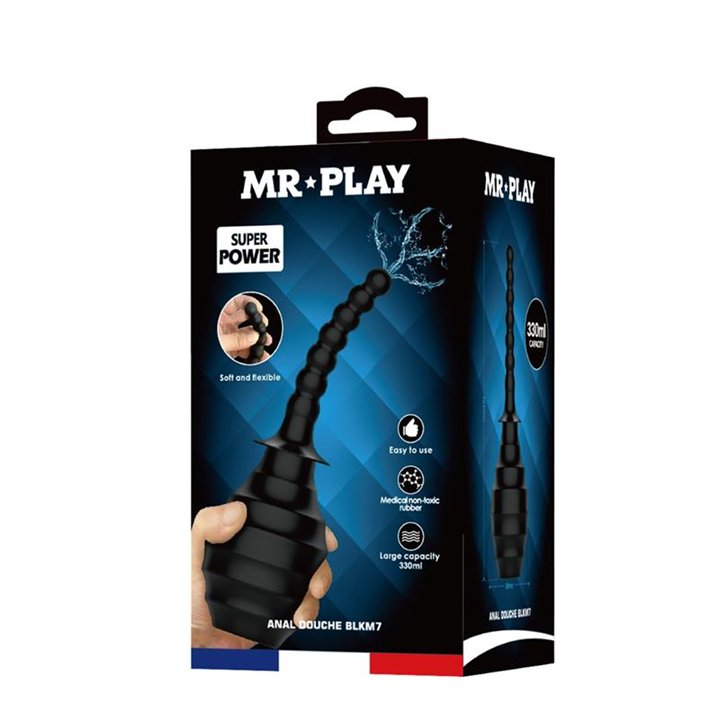 Anal Douche BLKM7 330 ml - QX-006-MR - Teknashop Ltd