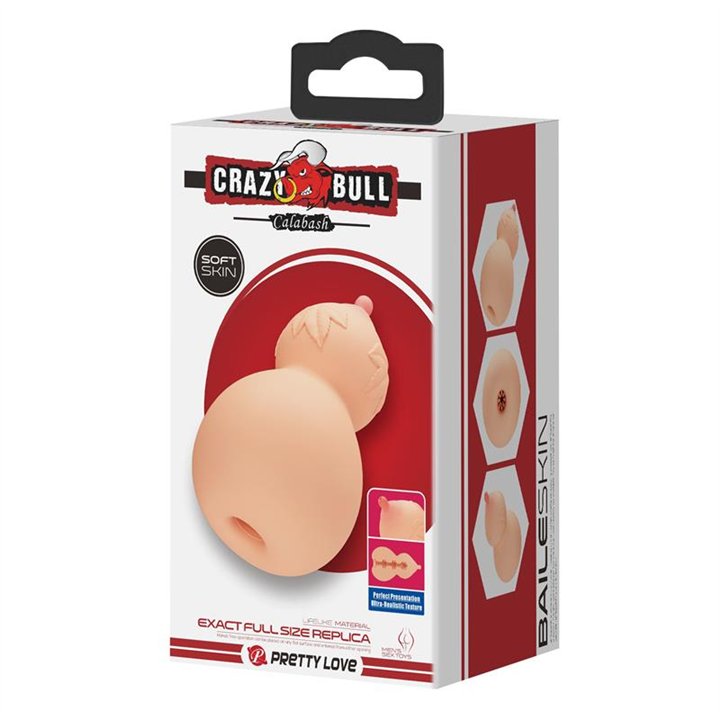 Calabash Breast Shaped Masturbator - BM-009239N - Teknashop Ltd