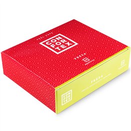 CONFORTEX - STRAWBERRY CONDOM 144 UNITS - D-208340 - Teknashop Ltd