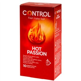 CONTROL - HOT PASSION WARMING EFFECT 10 UNITS - D-227008 - Teknashop Ltd