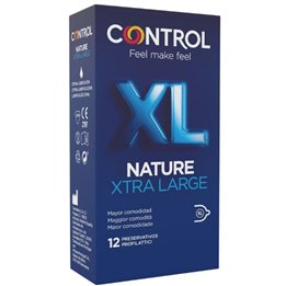 CONTROL - ADAPTA NATURE XL CONDOMS 12 UNITS - D-194271 - Teknashop Ltd
