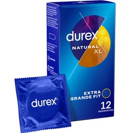 DUREX - NATURAL XL 12 UNITS - D-194989 - Teknashop Ltd