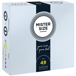 MISTER SIZE - CONDOM SIZE S 49 MM (36 UNITS) - D-242284 - Teknashop Ltd