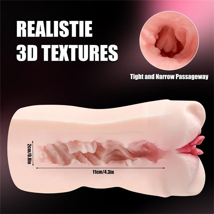 Gellen Vibrating Masturbator - SQ-MA60159V - Teknashop Ltd
