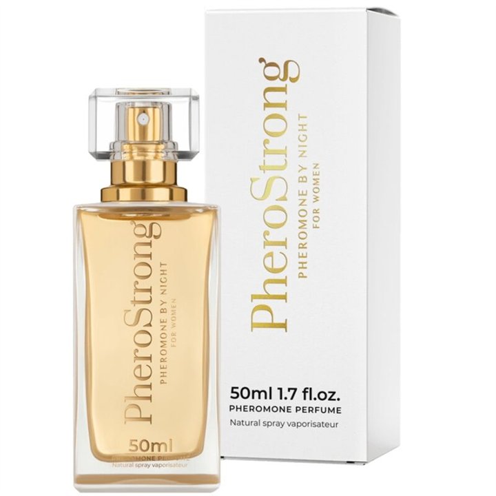 PHEROSTRONG - PHEROMONE PERFUME BY NIGHT FOR WOMAN 50 ML - D-240020 - Teknashop Ltd