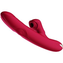 ARMONY - BUMP VIBRATOR & SUCTION CUP MODEL 1 BURGUNDY - D-238200 - Teknashop Ltd